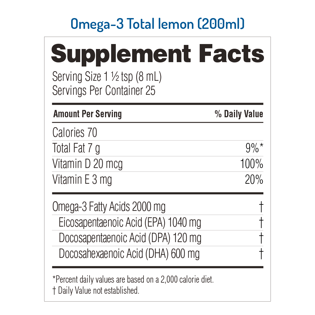 NORSAN OMEGA-3 TOTAL - 6.8 fl oz (200 ml)