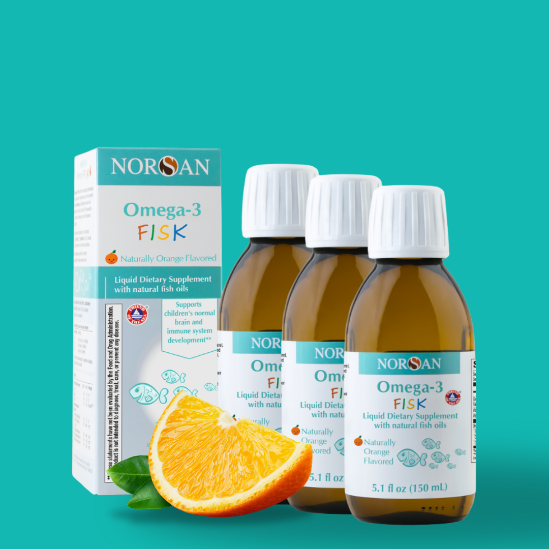 Set of 3x Norsan Omega-3 Fisk Oil