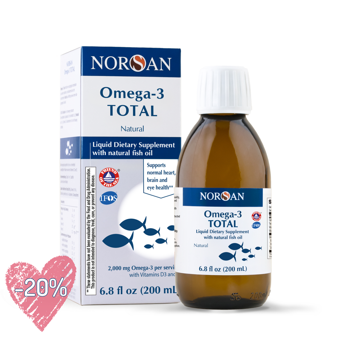 NORSAN OMEGA-3 TOTAL - 6.8 fl oz (200 ml)