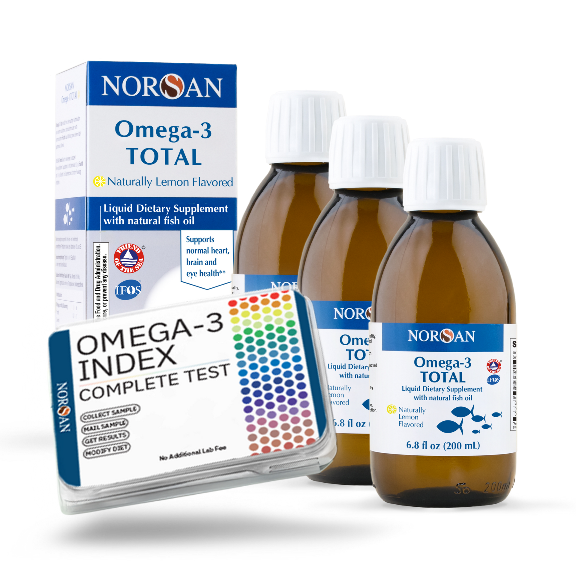 3x Norsan Omega-3 Total Oil+Test Bundle – NORSAN USA