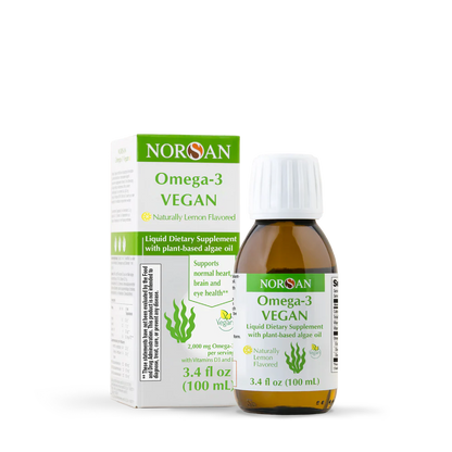 XMAS SET of NORSAN Alga Gummies and VEGAN OMEGA-3 + Christmas Gift