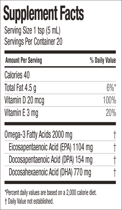 NORSAN OMEGA-3 VEGAN EPA - 3.4 fl oz (100 ml)