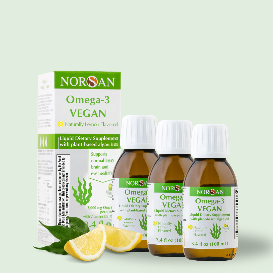Set of 3x Norsan Omega-3 Vegan Oil